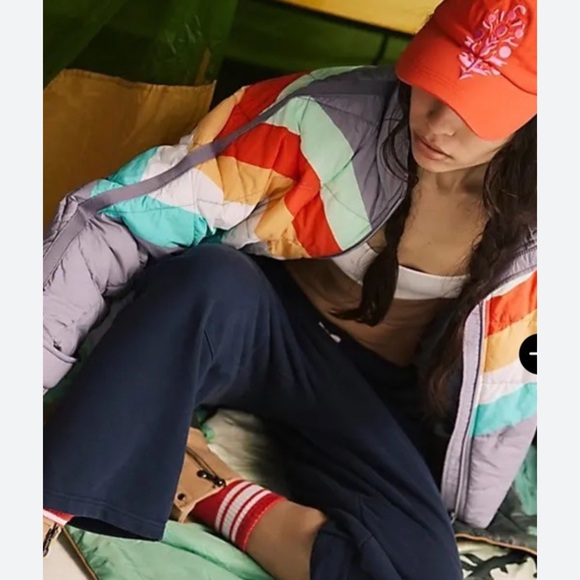 Free People Movement by Free People Pippa Packable shine puffer Jacket medium - Picture 2 of 15